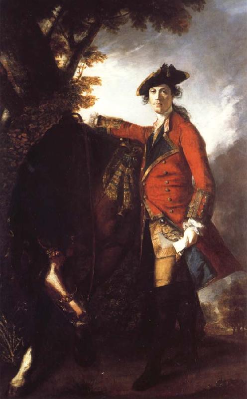 Sir Joshua Reynolds Captain Robert Orme oil painting image